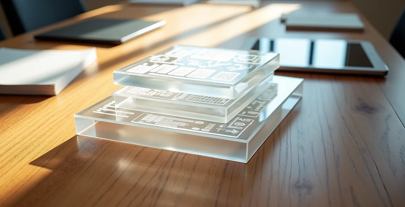 Systematische Darstellung eines Unternehmens-Playbooks mit verschiedenen Dokumentationsebenen